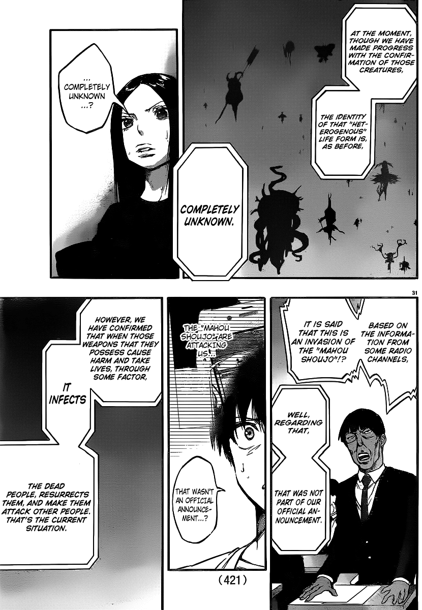 Mahou Shoujo of the End Chapter 7 page 35 - Chapter 7: Heavenly Blue