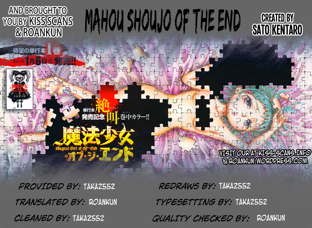 Mahou Shoujo of the End Chapter 8 page 1 - Chapter 8: Time Goes By