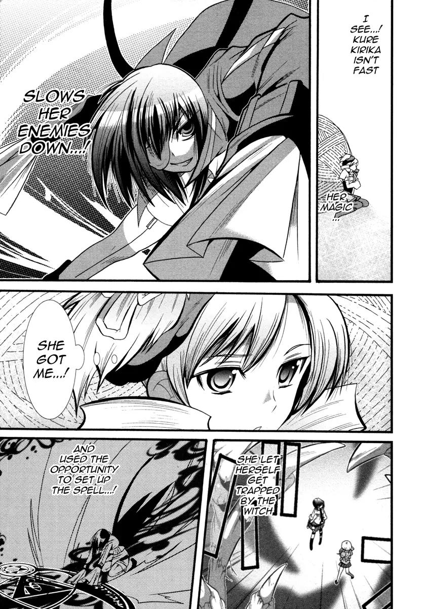 Mahou Shoujo Oriko★Magica Chapter 4 page 17 - Chapter 4: I'll Never Forgive You
