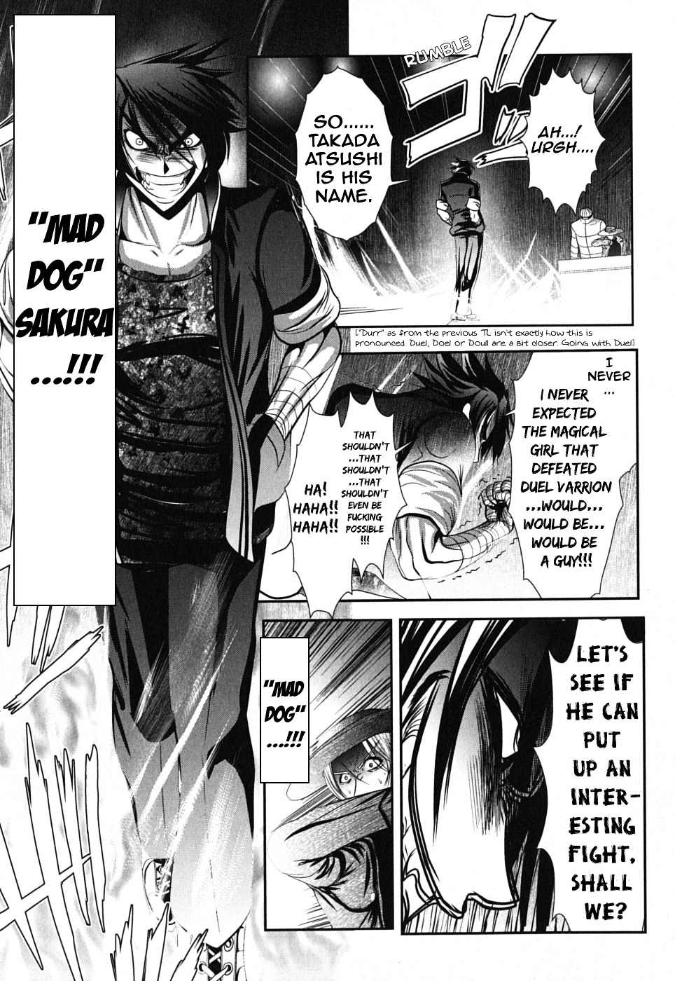 Mahou Shoujo Pretty Bell Chapter 3 page 1 - Chapter 3 : Idiots Are Strong And The Odds Have Been Set.