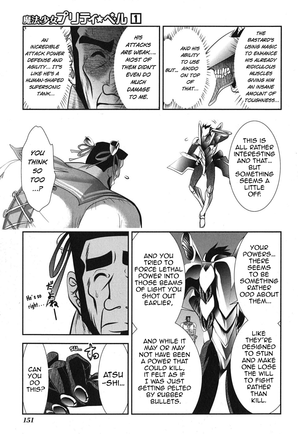 Mahou Shoujo Pretty Bell Chapter 4 page 15 - Chapter 4 : Now As The Battle Is Reaching The Height Of It's Frenzy, You'd Defin...