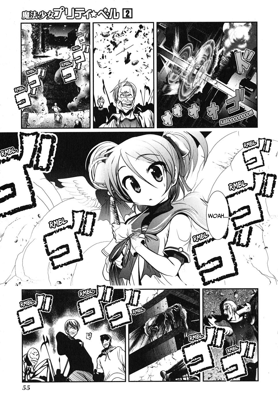 Mahou Shoujo Pretty Bell Chapter 6 page 10 - Chapter 6 : Dwelling Over Who Is Strong And Who Is Weak Is Actually Meaningless