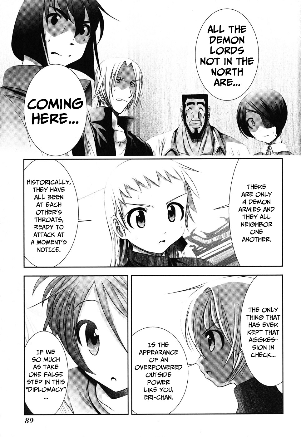 Mahou Shoujo Pretty Bell Chapter 7 page 1 - Chapter 7 : A Display of Force is Necessary Even at the Negotiating Table