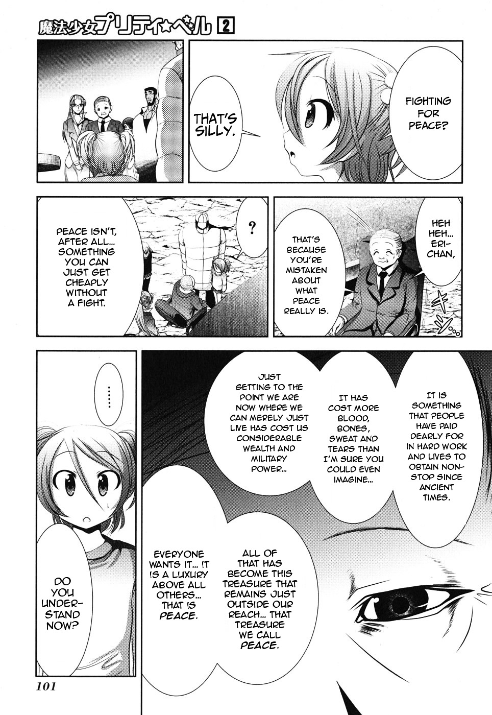 Mahou Shoujo Pretty Bell Chapter 7 page 13 - Chapter 7 : A Display of Force is Necessary Even at the Negotiating Table