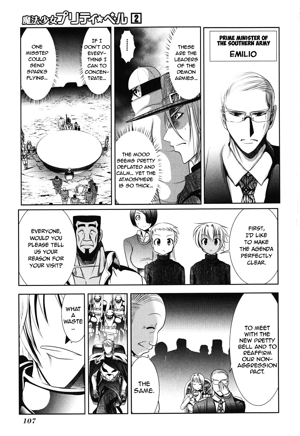Mahou Shoujo Pretty Bell Chapter 7 page 19 - Chapter 7 : A Display of Force is Necessary Even at the Negotiating Table