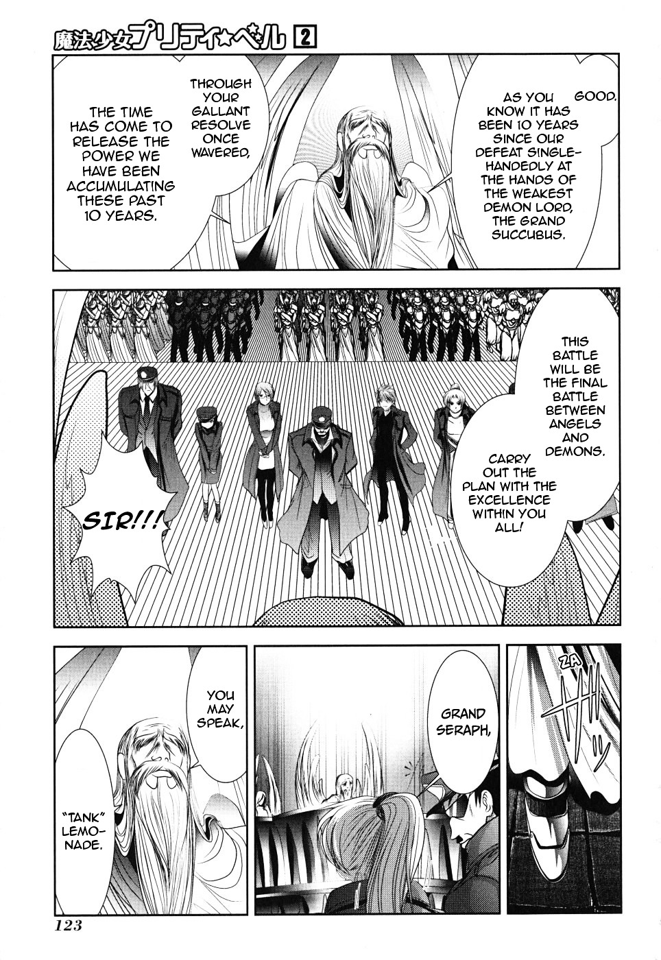 Mahou Shoujo Pretty Bell Chapter 7 page 35 - Chapter 7 : A Display of Force is Necessary Even at the Negotiating Table