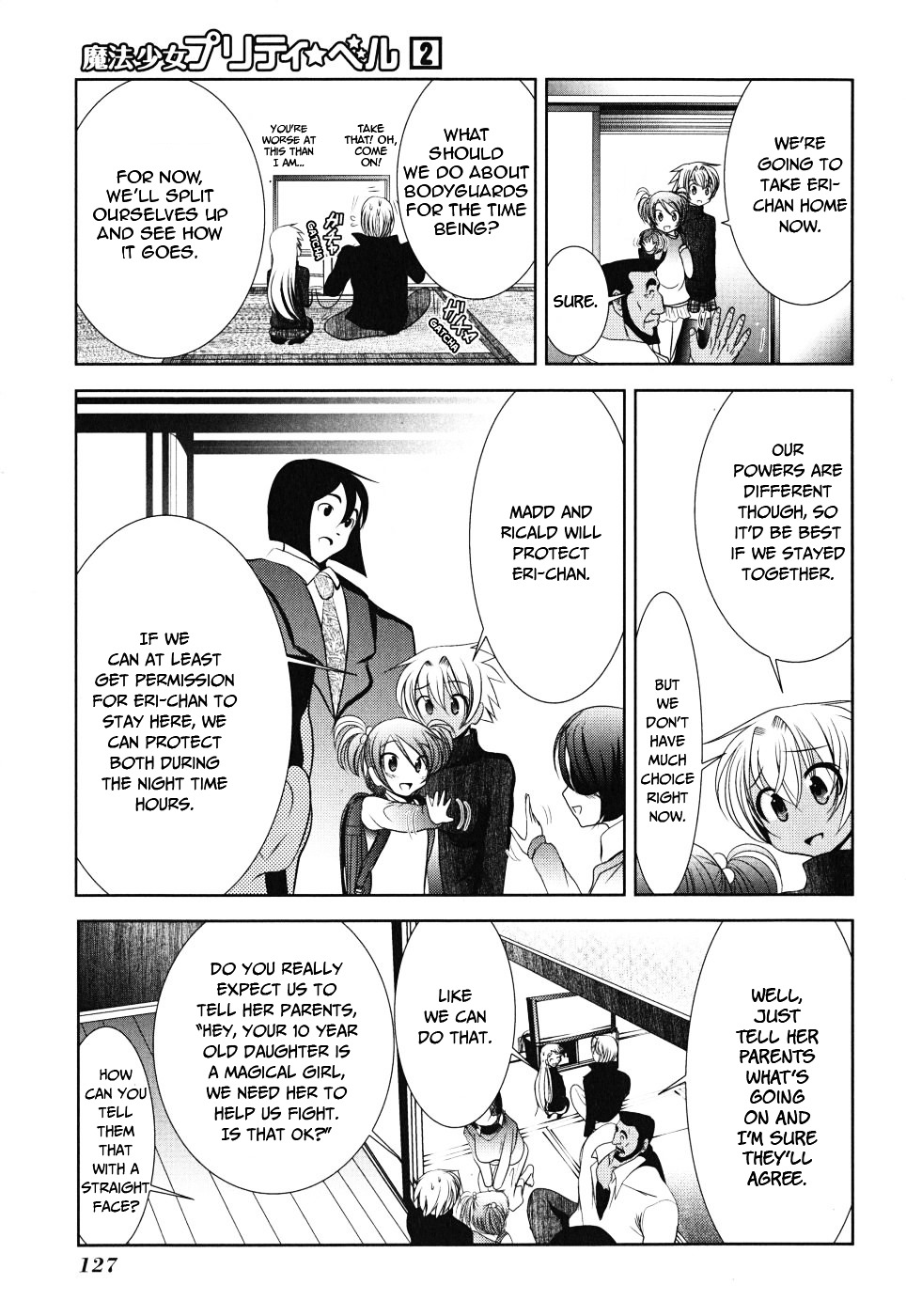 Mahou Shoujo Pretty Bell Chapter 7 page 39 - Chapter 7 : A Display of Force is Necessary Even at the Negotiating Table