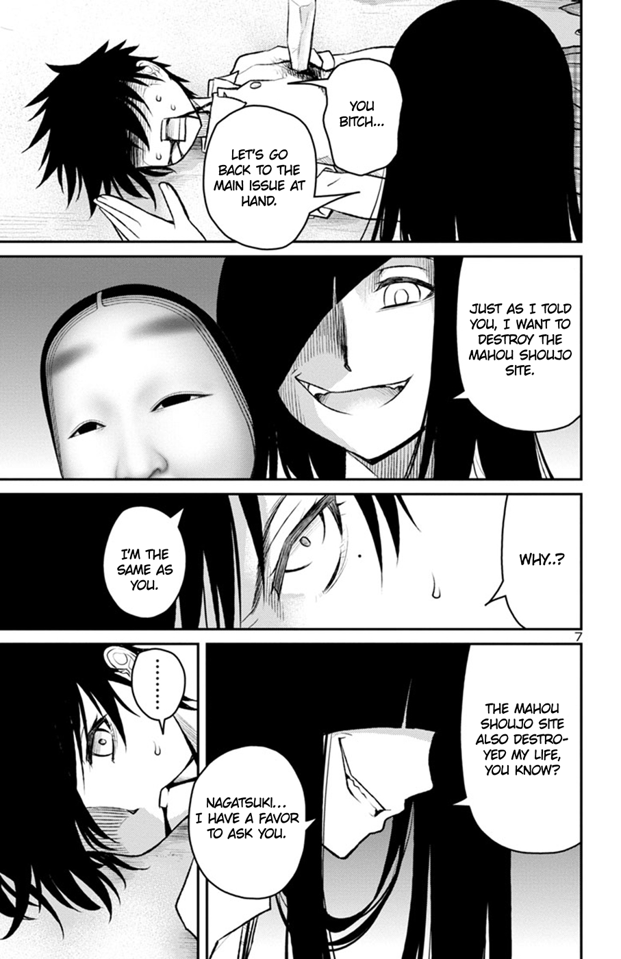 Mahou Shoujo Site Sept Chapter 10 page 7 - Chapter 10: last Shift - Nana