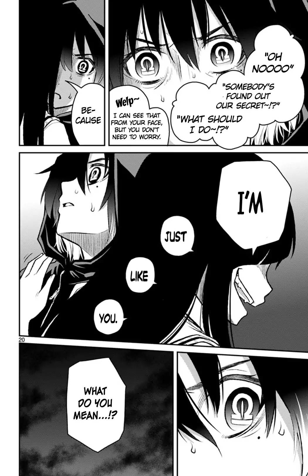 Mahou Shoujo Site Sept Chapter 4 page 20 - Chapter 4: SHIFT.4 - Secret