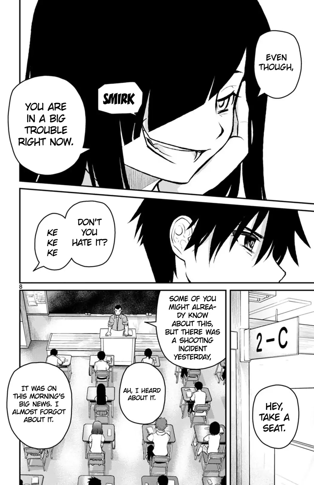 Mahou Shoujo Site Sept Chapter 6 page 8 - Chapter 6: SHIFT.6 - Break-up