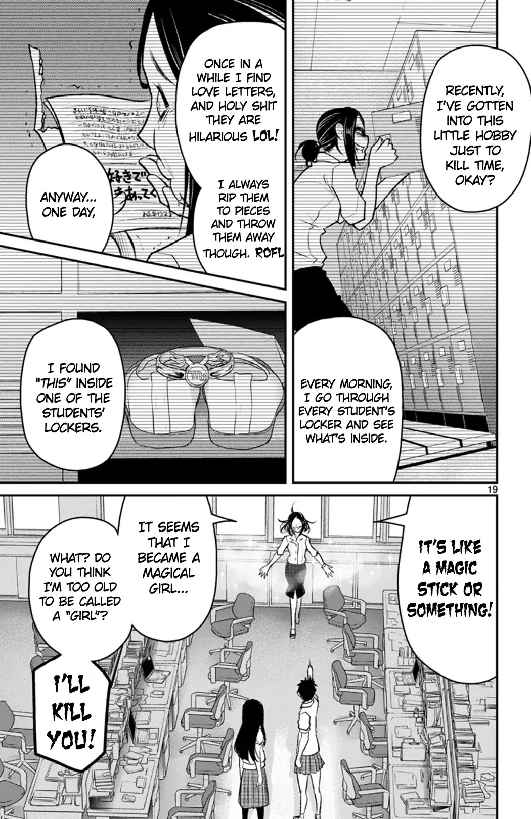 Mahou Shoujo Site Sept Chapter 8 page 19 - Chapter 8: SHIFT.8 - Truth