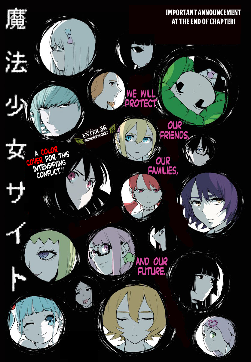 Mahou Shoujo Site Chapter 111 page 1 - Chapter 111: ENTER.56 - Suddenly Distant