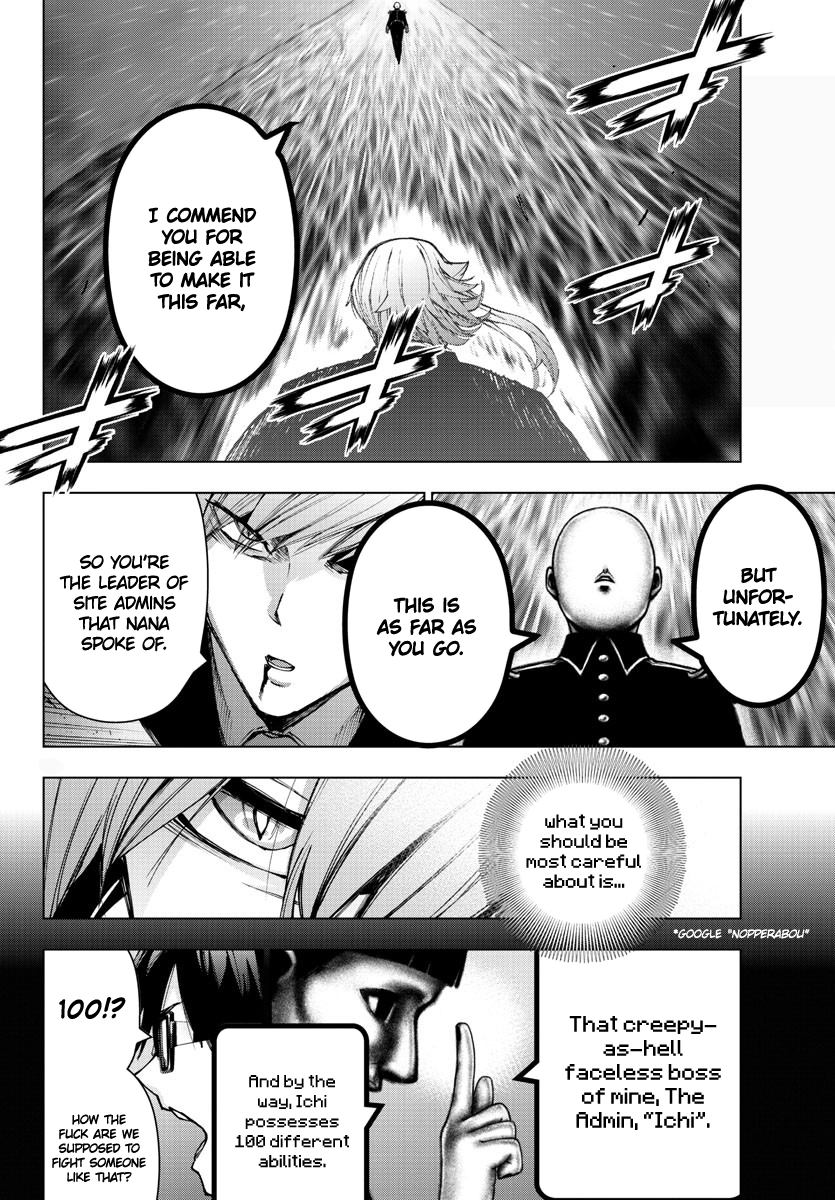Mahou Shoujo Site Chapter 128 page 2 - Chapter 128: ENTER.73 - Misumi vs Ichi