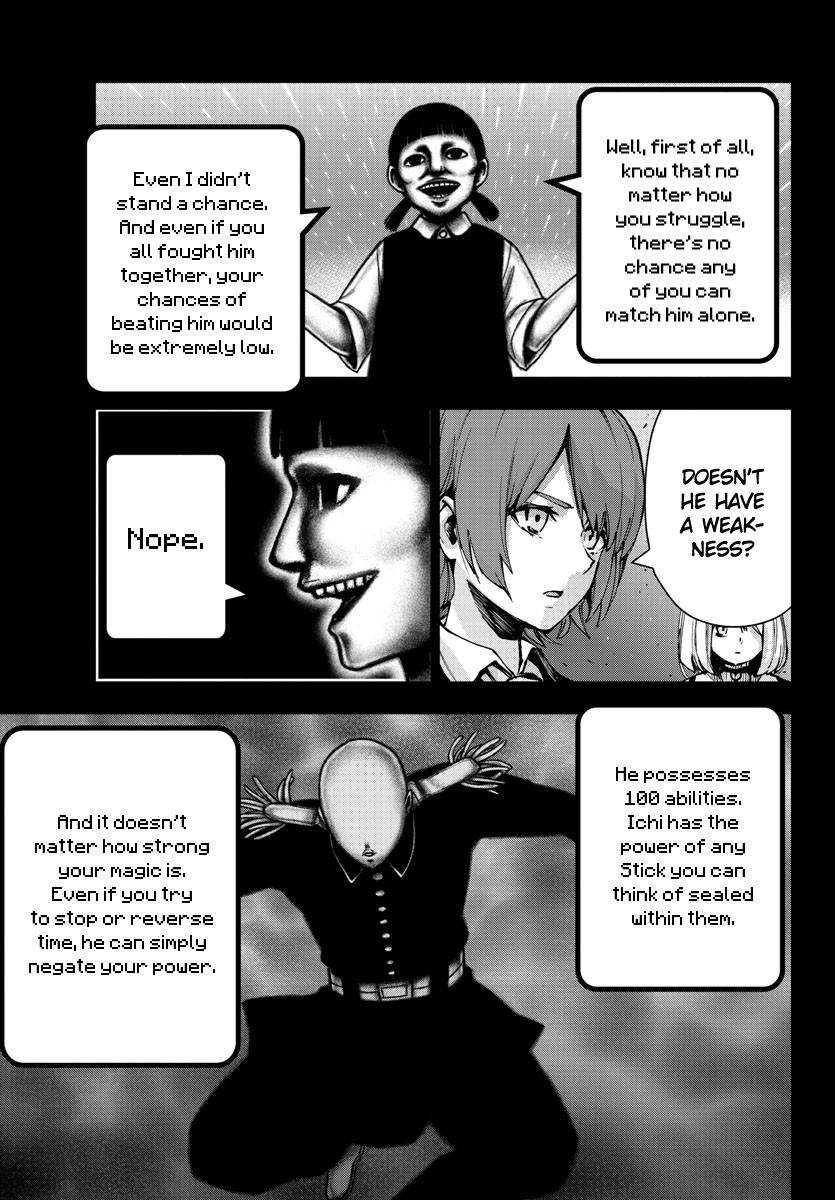 Mahou Shoujo Site Chapter 128 page 3 - Chapter 128: ENTER.73 - Misumi vs Ichi