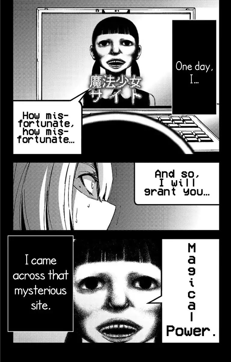 Mahou Shoujo Site Chapter 19.5 page 1 - Chapter 19.5: There Is No God