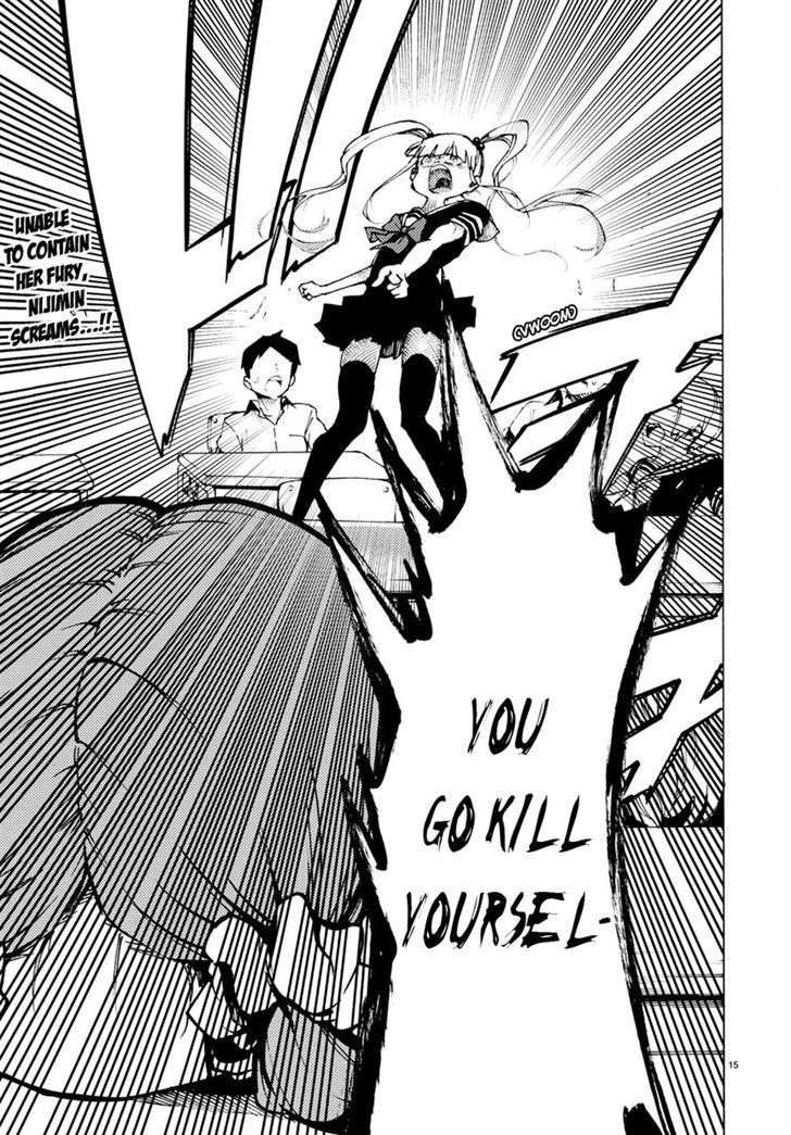 Mahou Shoujo Site Chapter 24 page 14 - Chapter 24 : ENTER.24 - Moron