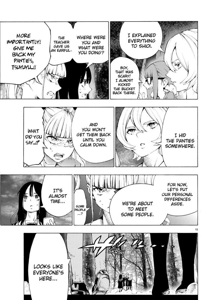Mahou Shoujo Site Chapter 25 page 15 - Chapter 25 : ENTER.25 - Where the Panties Went