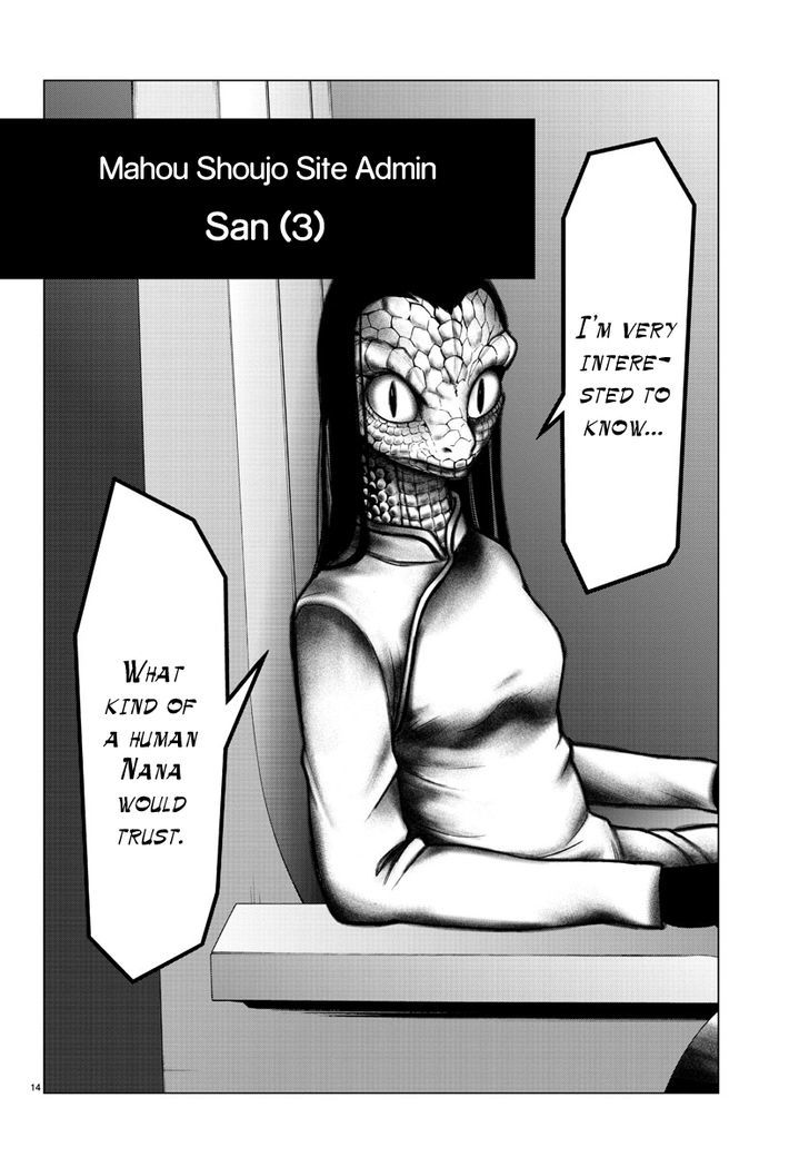 Mahou Shoujo Site Chapter 38 page 14 - Chapter 38 : ENTER.38 - Conference