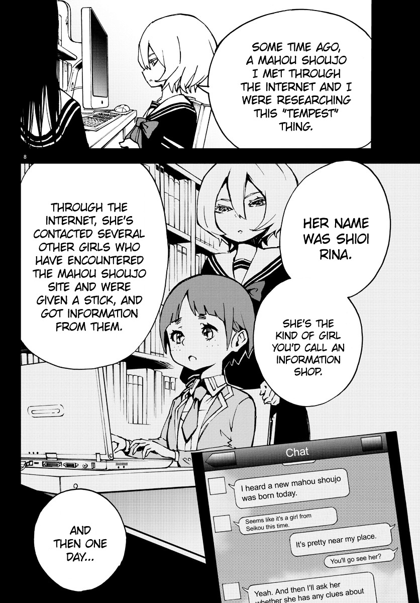 Mahou Shoujo Site Chapter 4 page 8 - Chapter 4 : ENTER.04 - Magical Hunter