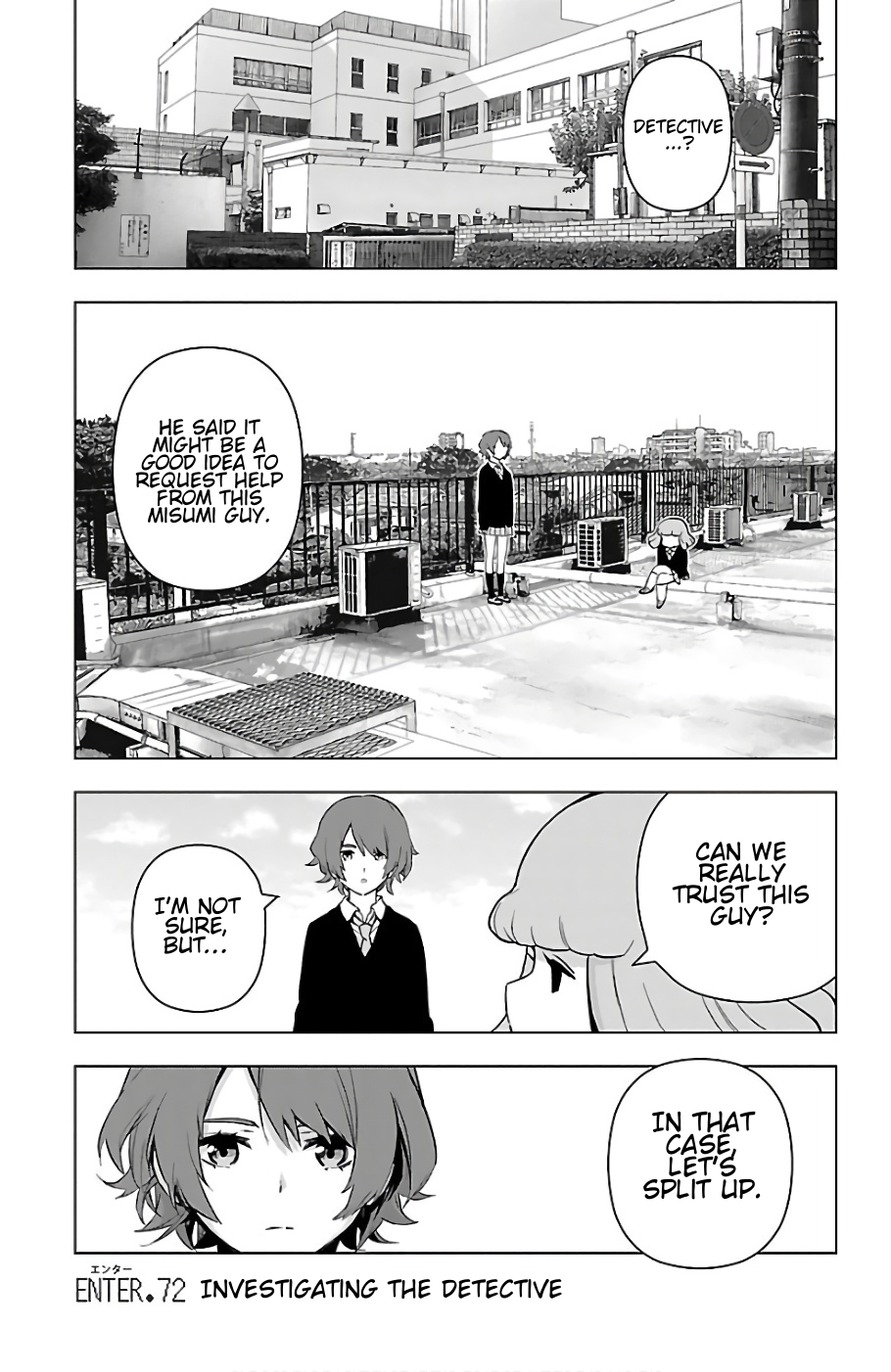 Mahou Shoujo Site Chapter 72 page 1 - Chapter 72: ENTER 17 - Investigating the Detective
