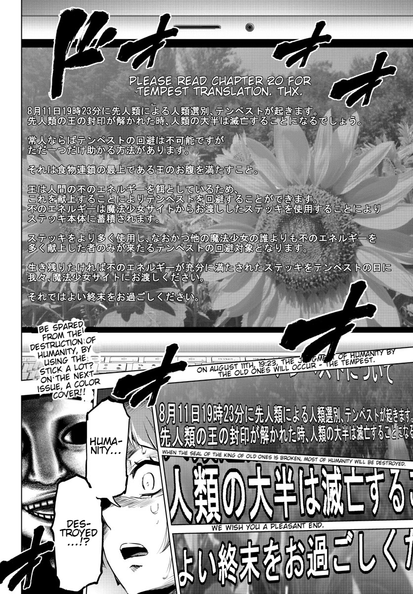 Mahou Shoujo Site Chapter 77 page 18 - Chapter 77: ENTER 22 - What's Left Behind