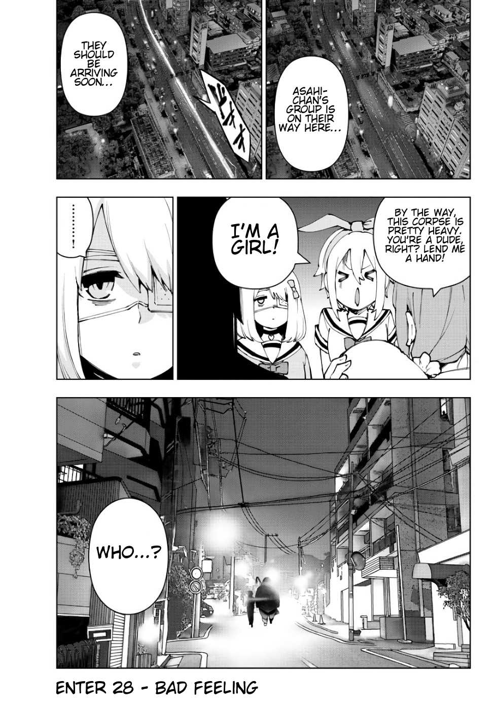 Mahou Shoujo Site Chapter 83 page 1 - Chapter 83: ENTER 28 - Bad Feeling