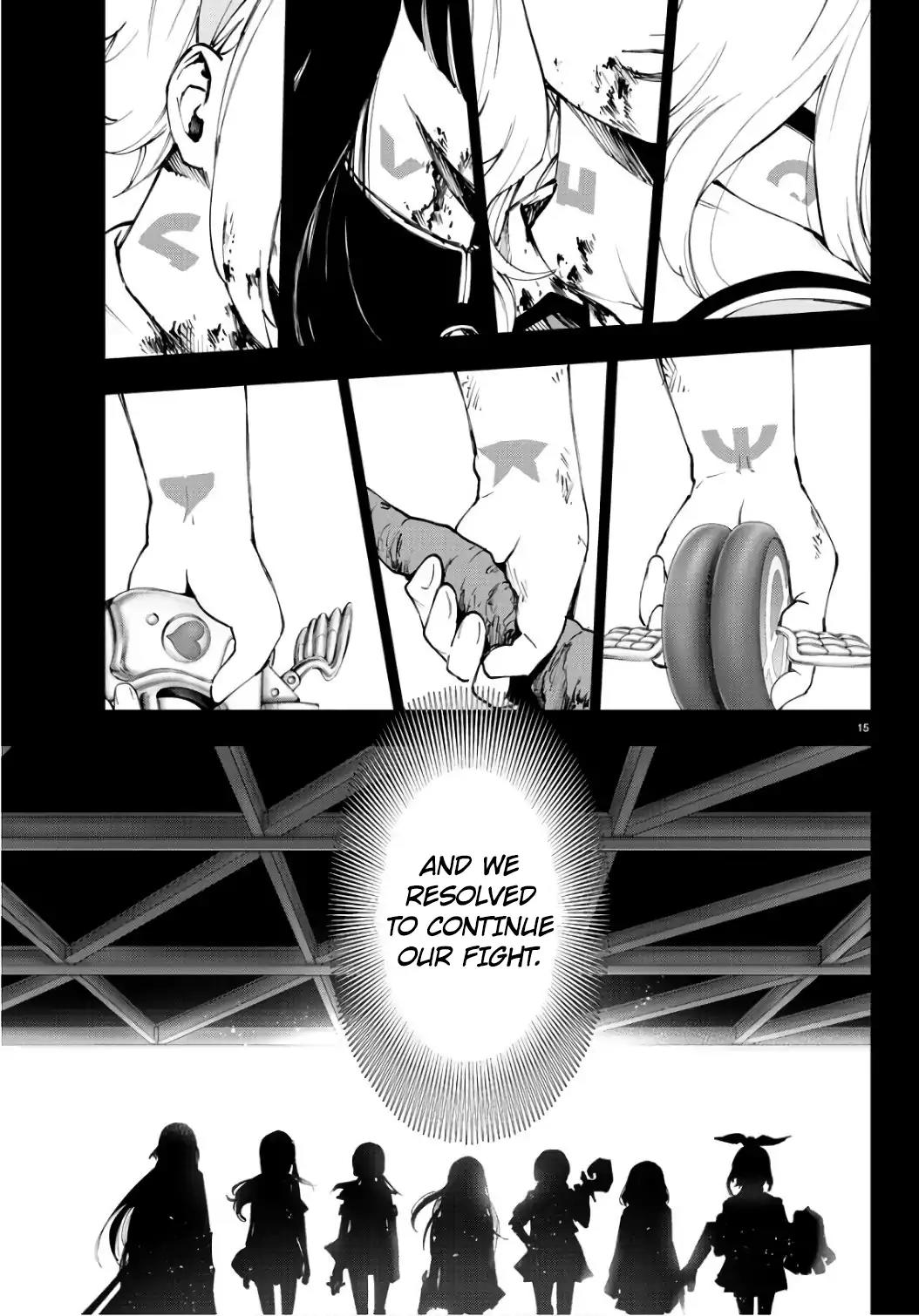 Mahou Shoujo Site Chapter 88 page 15 - Chapter 88: ENTER.33 - As One