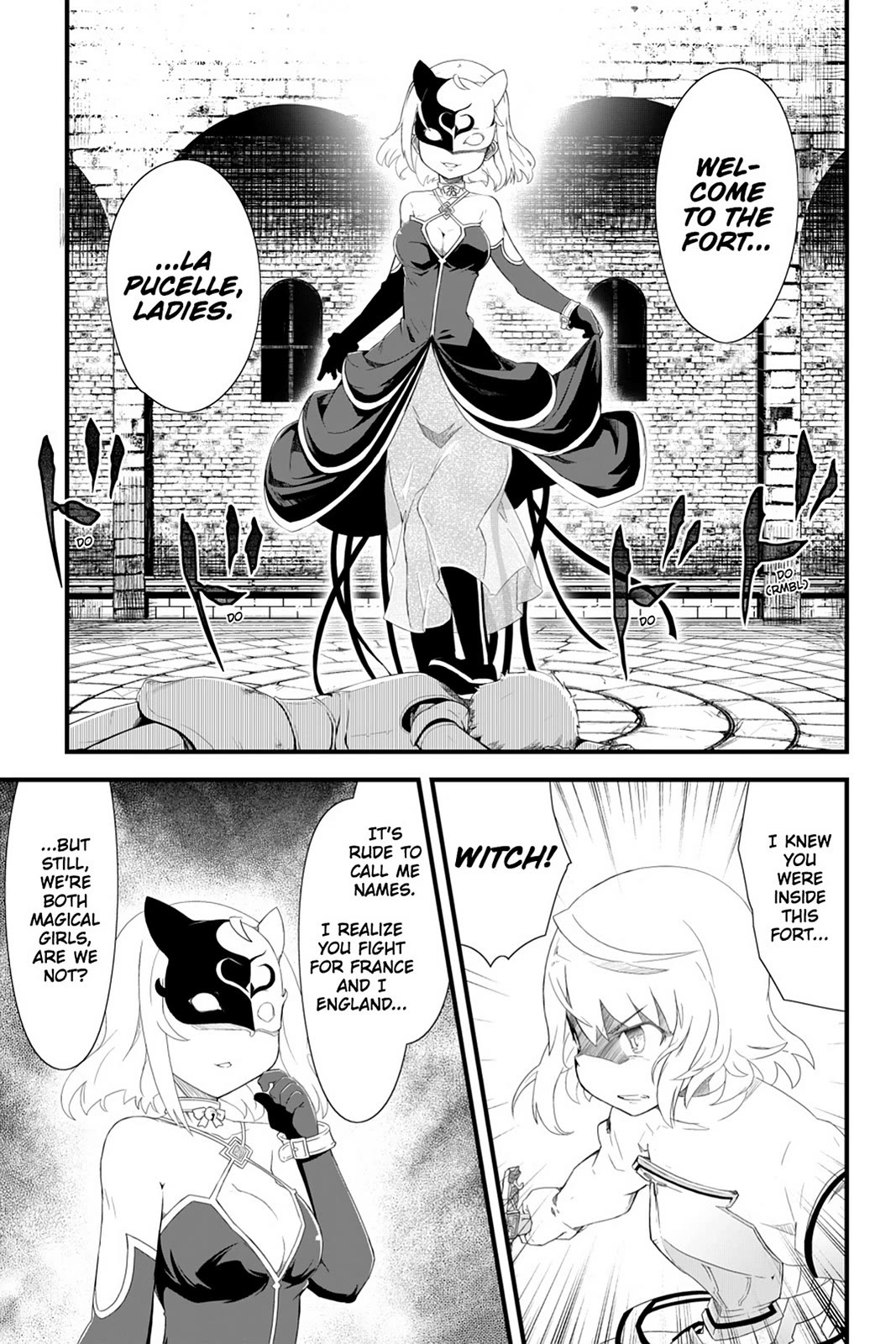 Mahou Shoujo Tart Magica: The Legend of "Jeanne d'Arc" Chapter 1 page 17 - Chapter 1