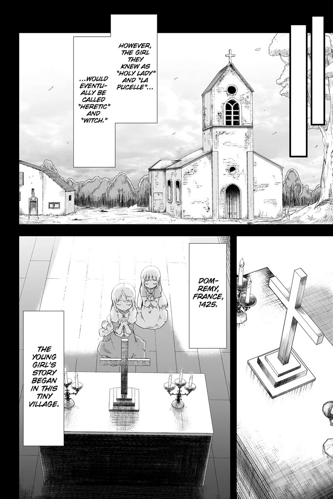 Mahou Shoujo Tart Magica: The Legend of "Jeanne d'Arc" Chapter 1 page 36 - Chapter 1