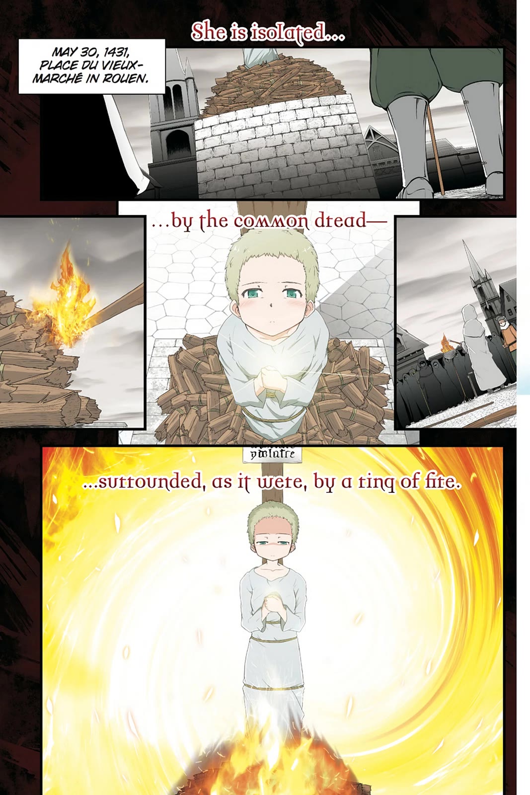 Mahou Shoujo Tart Magica: The Legend of "Jeanne d'Arc" Chapter 1 page 4 - Chapter 1