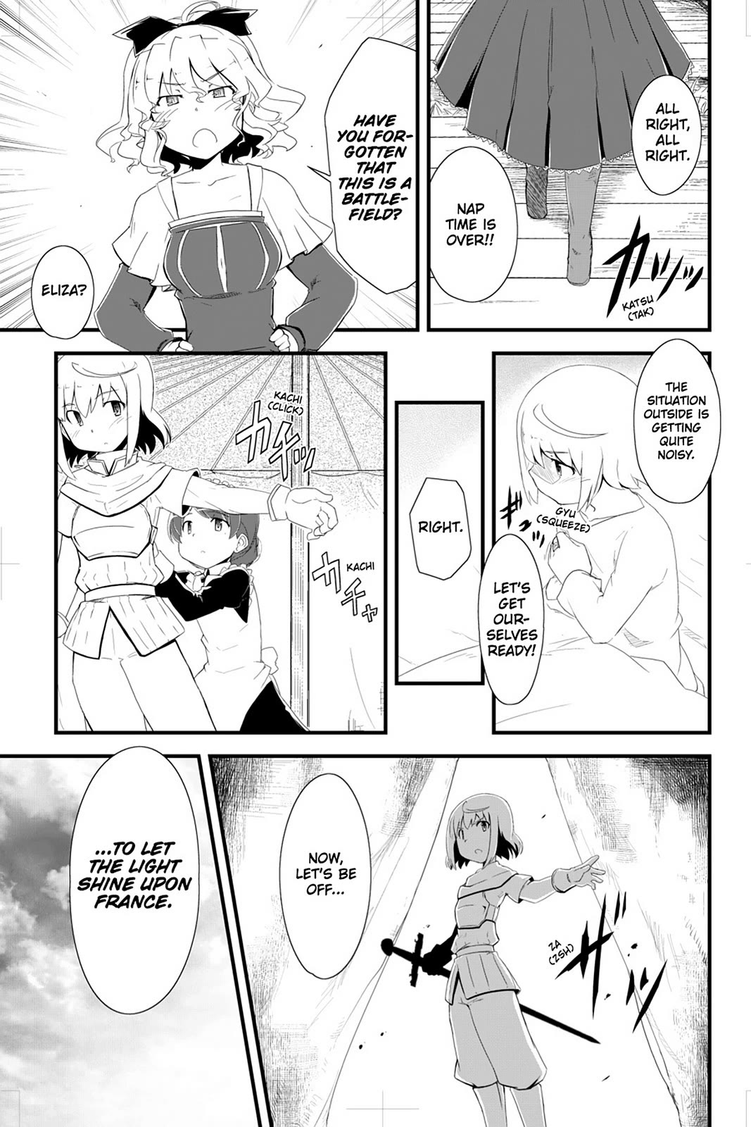 Mahou Shoujo Tart Magica: The Legend of "Jeanne d'Arc" Chapter 1 page 8 - Chapter 1