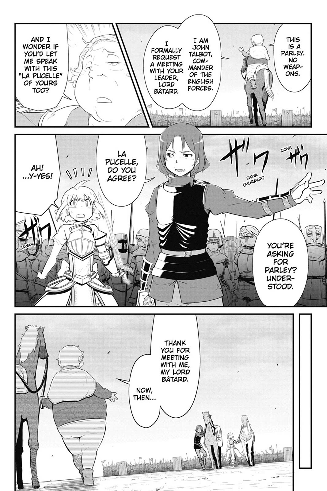 Mahou Shoujo Tart Magica: The Legend of "Jeanne d'Arc" Chapter 11 page 4 - Chapter 11