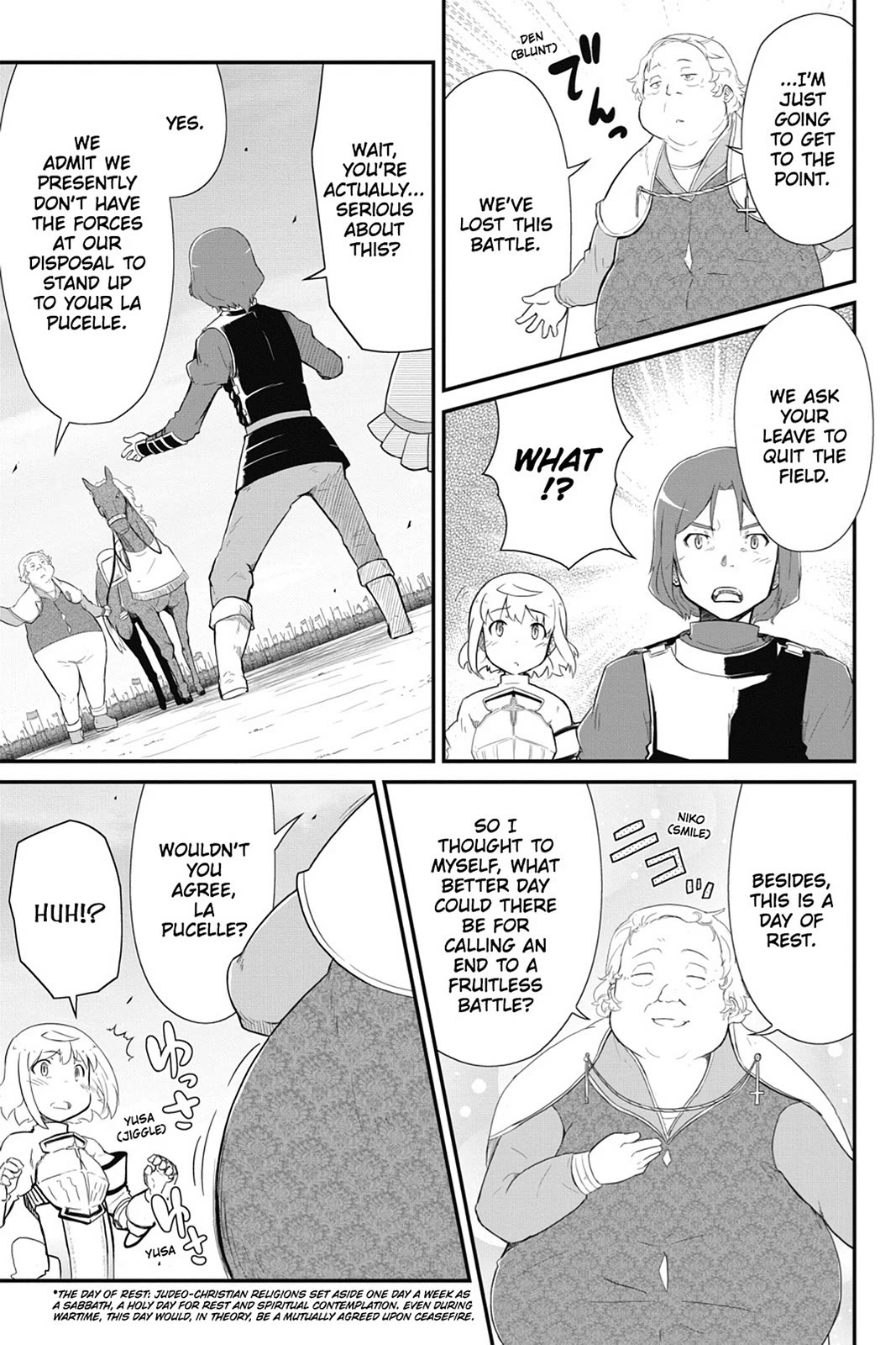 Mahou Shoujo Tart Magica: The Legend of "Jeanne d'Arc" Chapter 11 page 5 - Chapter 11