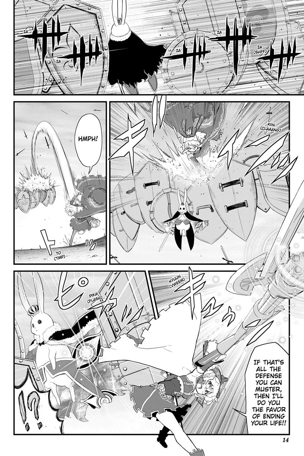 Mahou Shoujo Tart Magica: The Legend of "Jeanne d'Arc" Chapter 13 page 14 - Chapter 13