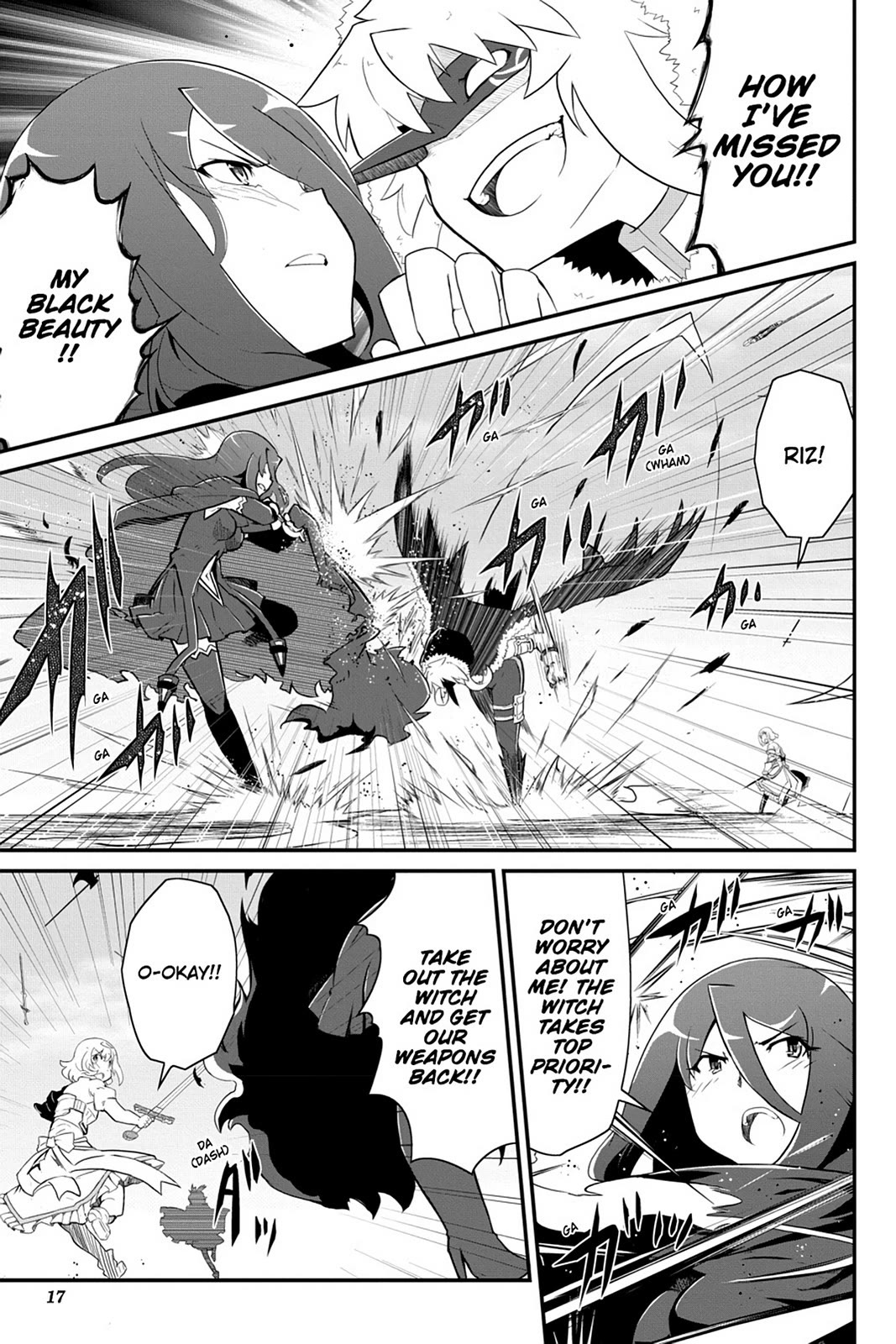Mahou Shoujo Tart Magica: The Legend of "Jeanne d'Arc" Chapter 13 page 17 - Chapter 13