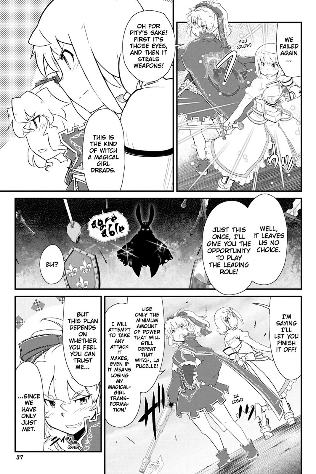 Mahou Shoujo Tart Magica: The Legend of "Jeanne d'Arc" Chapter 13 page 37 - Chapter 13