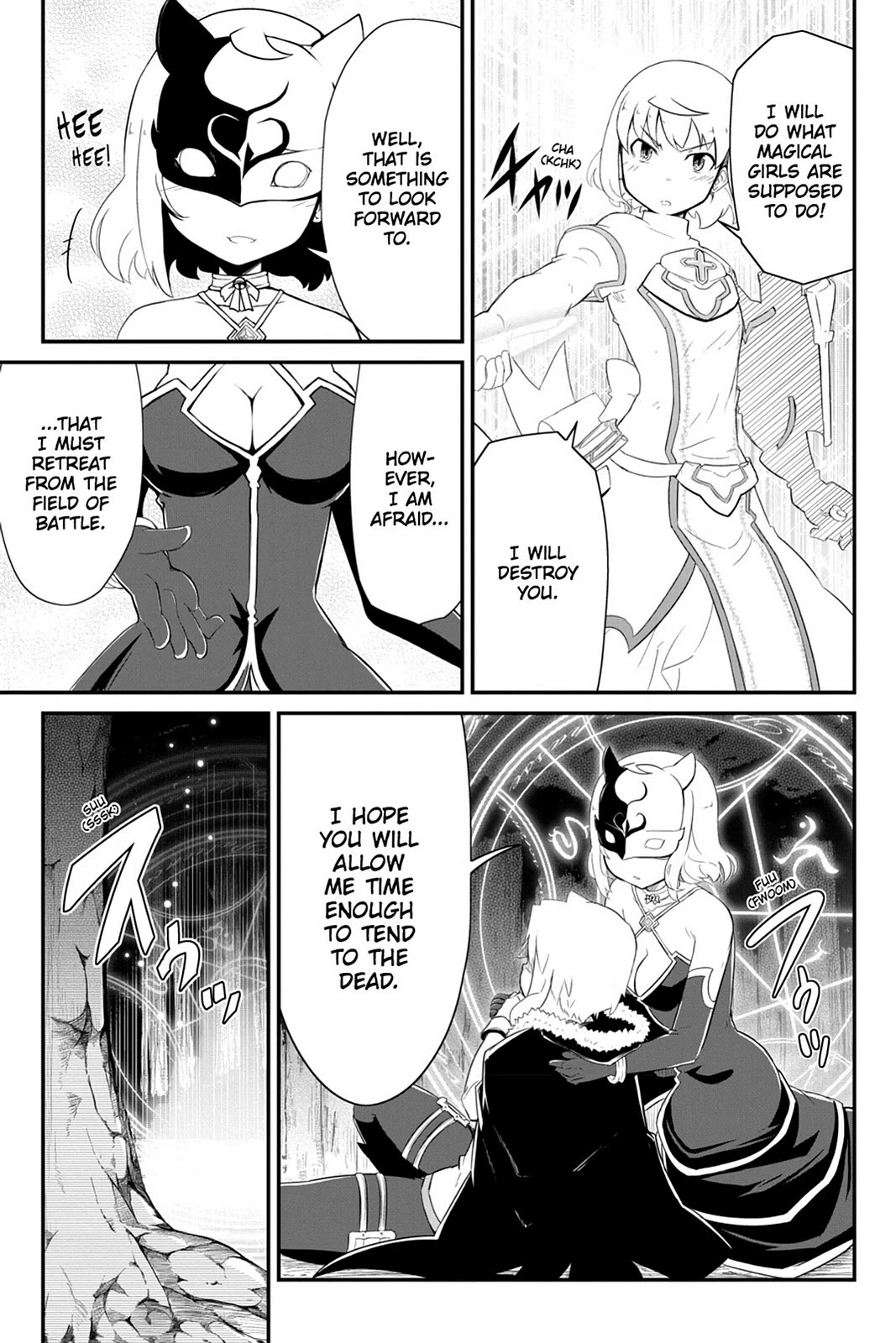 Mahou Shoujo Tart Magica: The Legend of "Jeanne d'Arc" Chapter 14 page 34 - Chapter 14