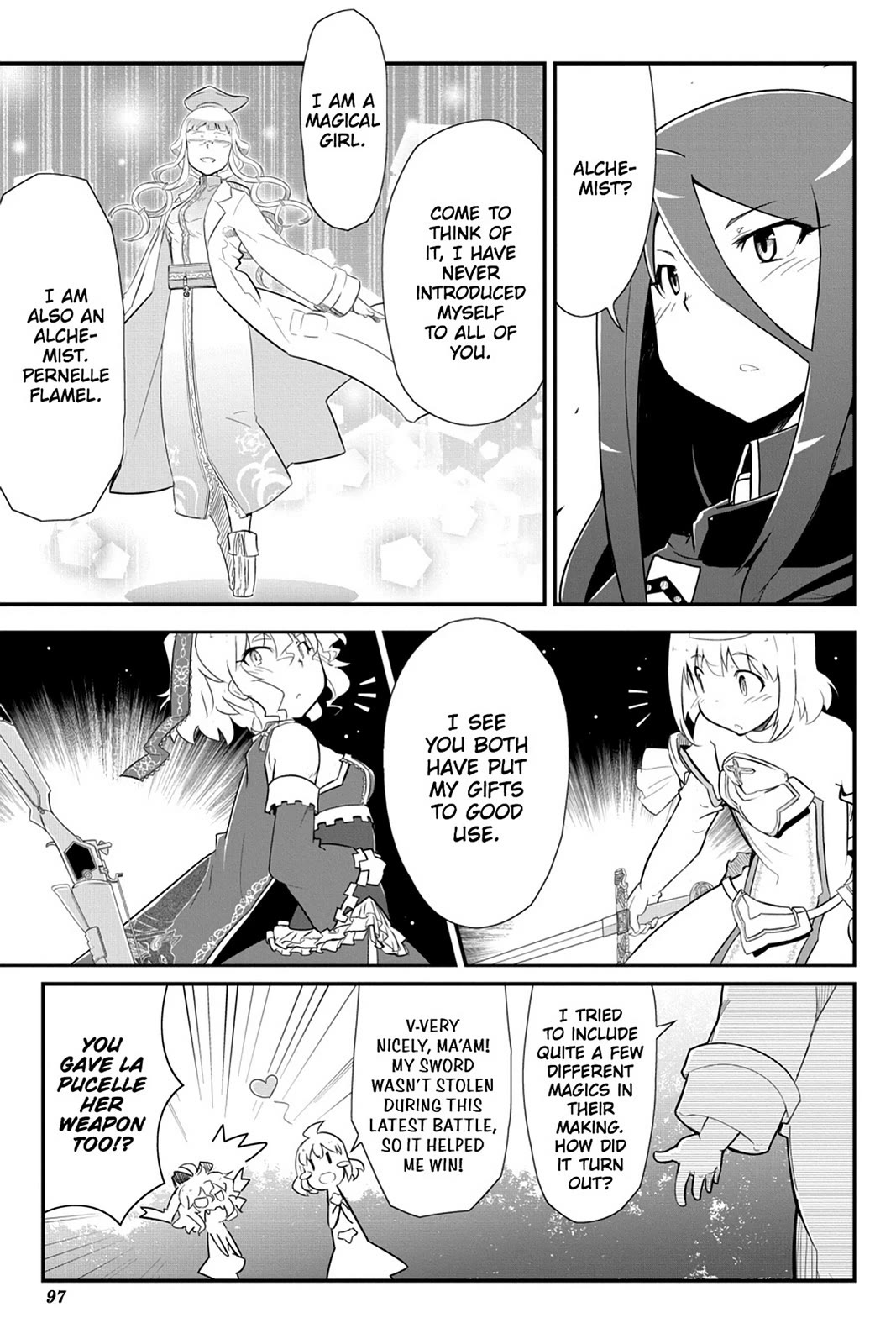 Mahou Shoujo Tart Magica: The Legend of "Jeanne d'Arc" Chapter 15 page 9 - Chapter 15