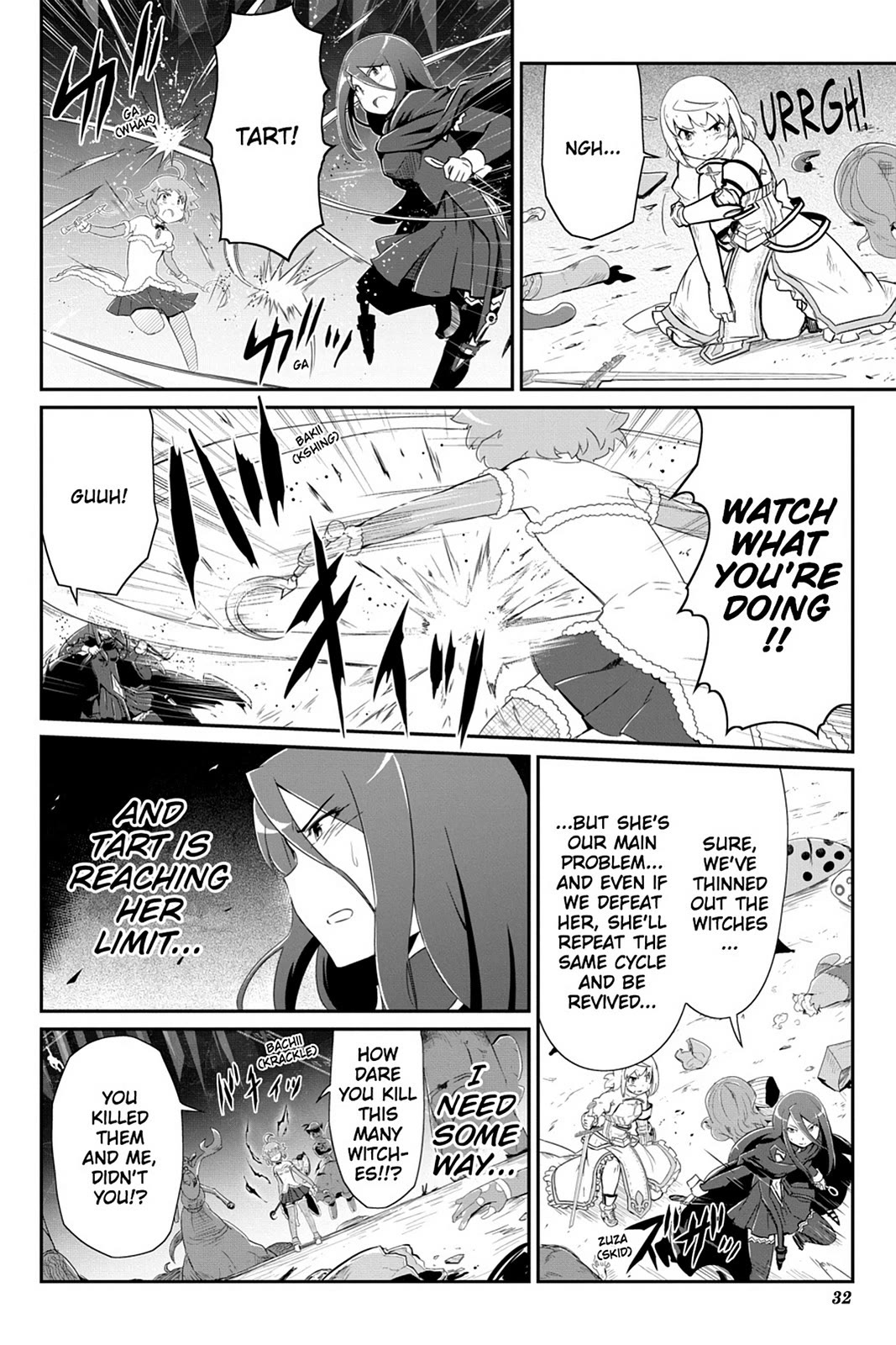 Mahou Shoujo Tart Magica: The Legend of "Jeanne d'Arc" Chapter 17 page 33 - Chapter 17
