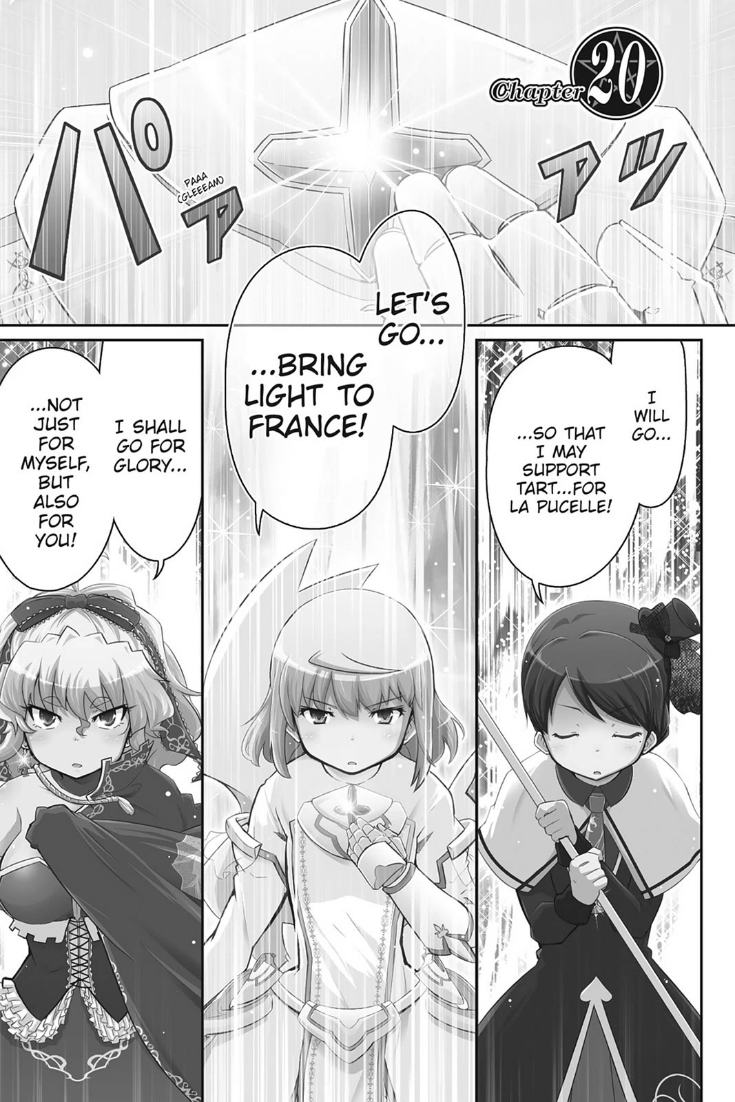Mahou Shoujo Tart Magica: The Legend of "Jeanne d'Arc" Chapter 20 page 1 - Chapter 20