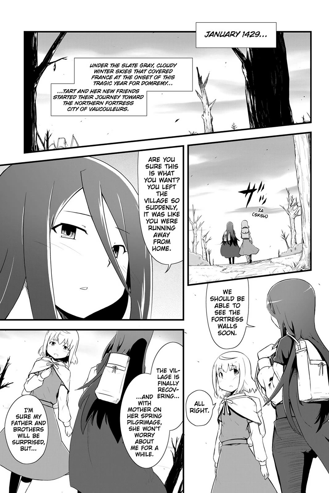 Mahou Shoujo Tart Magica: The Legend of "Jeanne d'Arc" Chapter 4 page 2 - Chapter 4