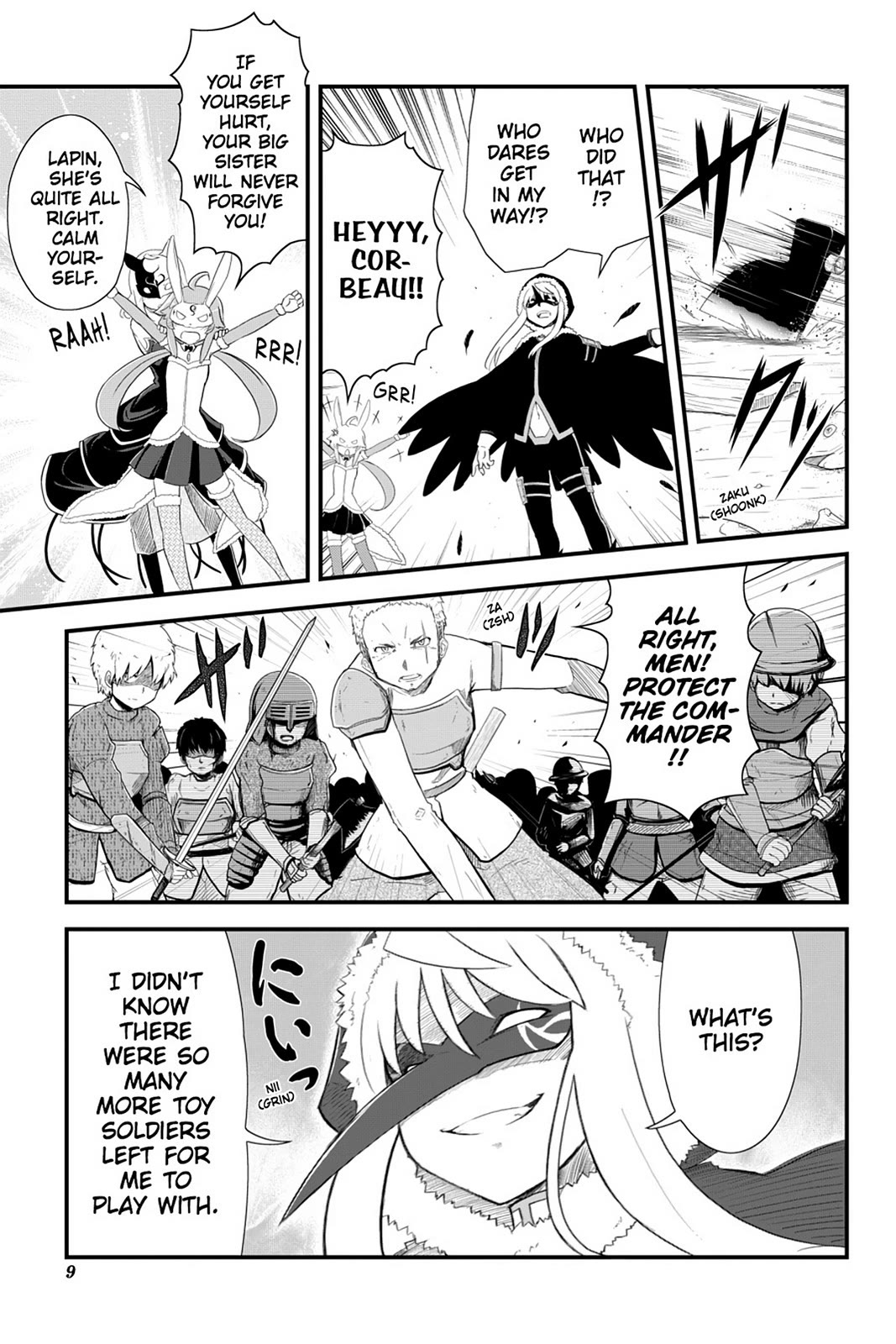 Mahou Shoujo Tart Magica: The Legend of "Jeanne d'Arc" Chapter 5 page 9 - Chapter 5