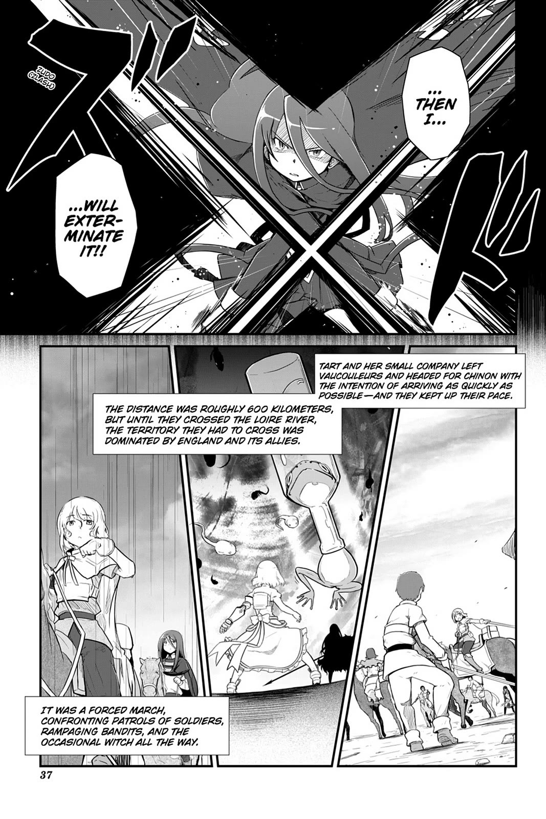 Mahou Shoujo Tart Magica: The Legend of "Jeanne d'Arc" Chapter 6 page 3 - Chapter 6