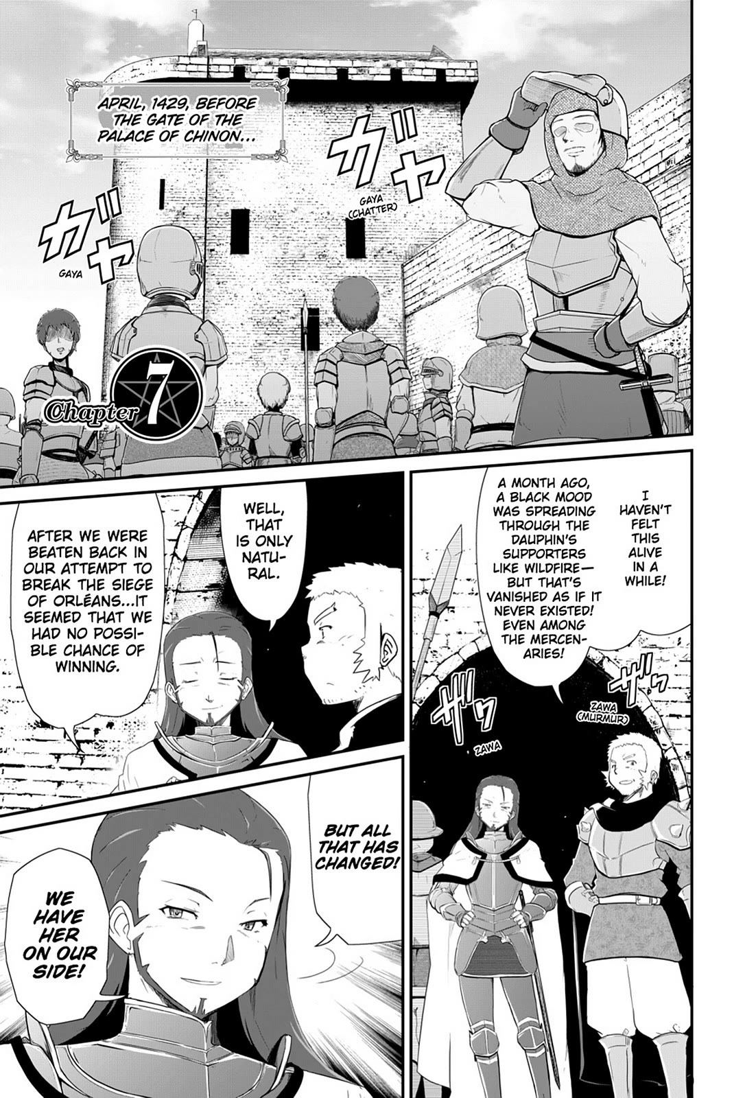 Mahou Shoujo Tart Magica: The Legend of "Jeanne d'Arc" Chapter 7 page 1 - Chapter 7