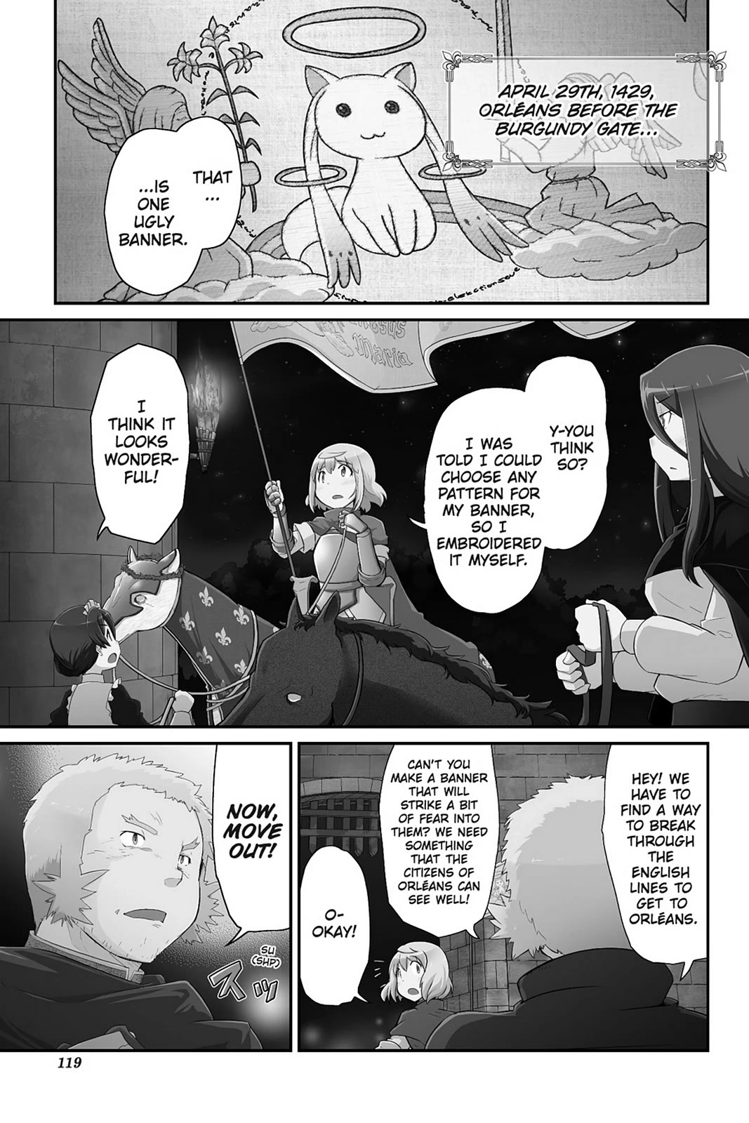 Mahou Shoujo Tart Magica: The Legend of "Jeanne d'Arc" Chapter 8 page 1 - Chapter 8
