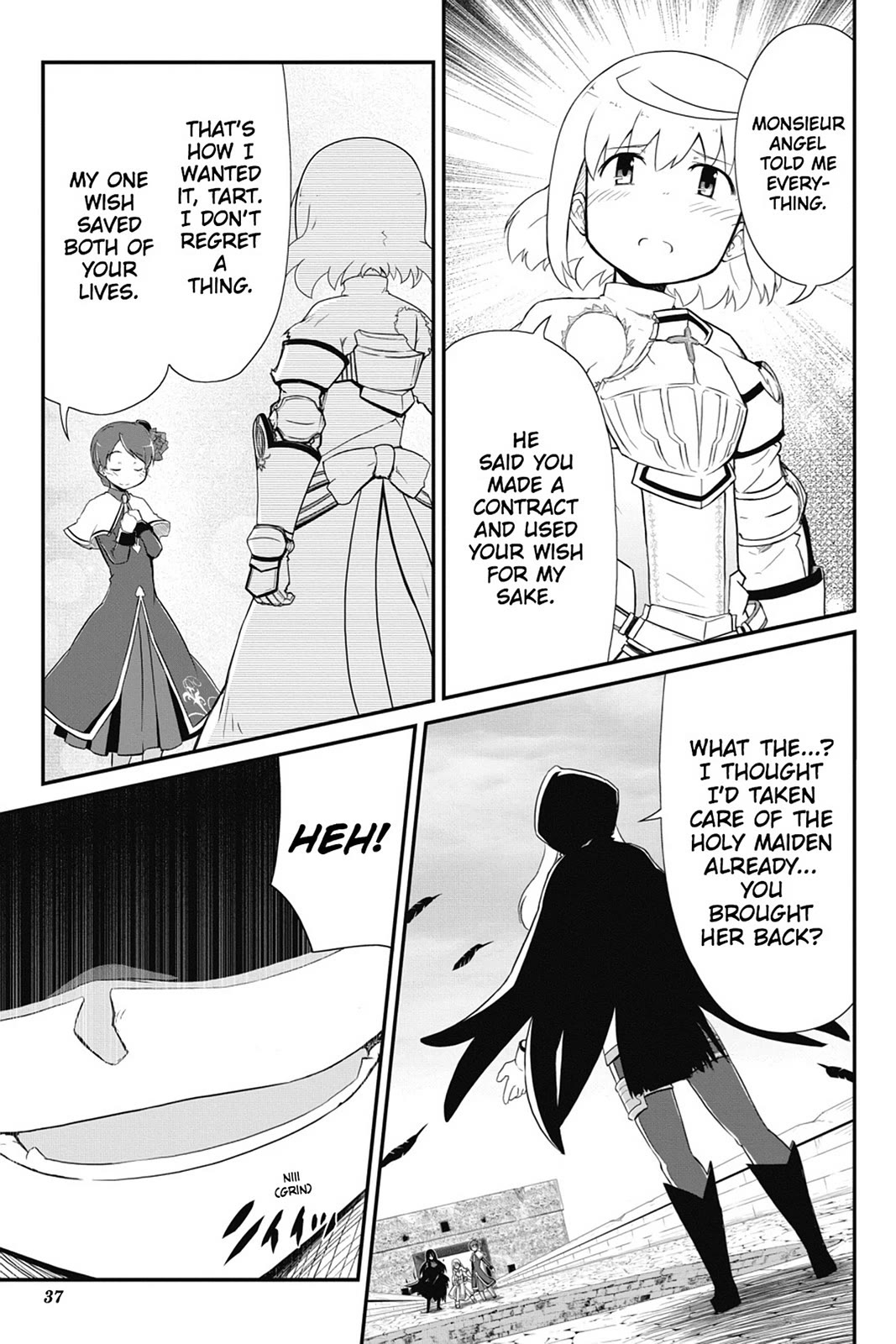 Mahou Shoujo Tart Magica: The Legend of "Jeanne d'Arc" Chapter 9 page 37 - Chapter 9