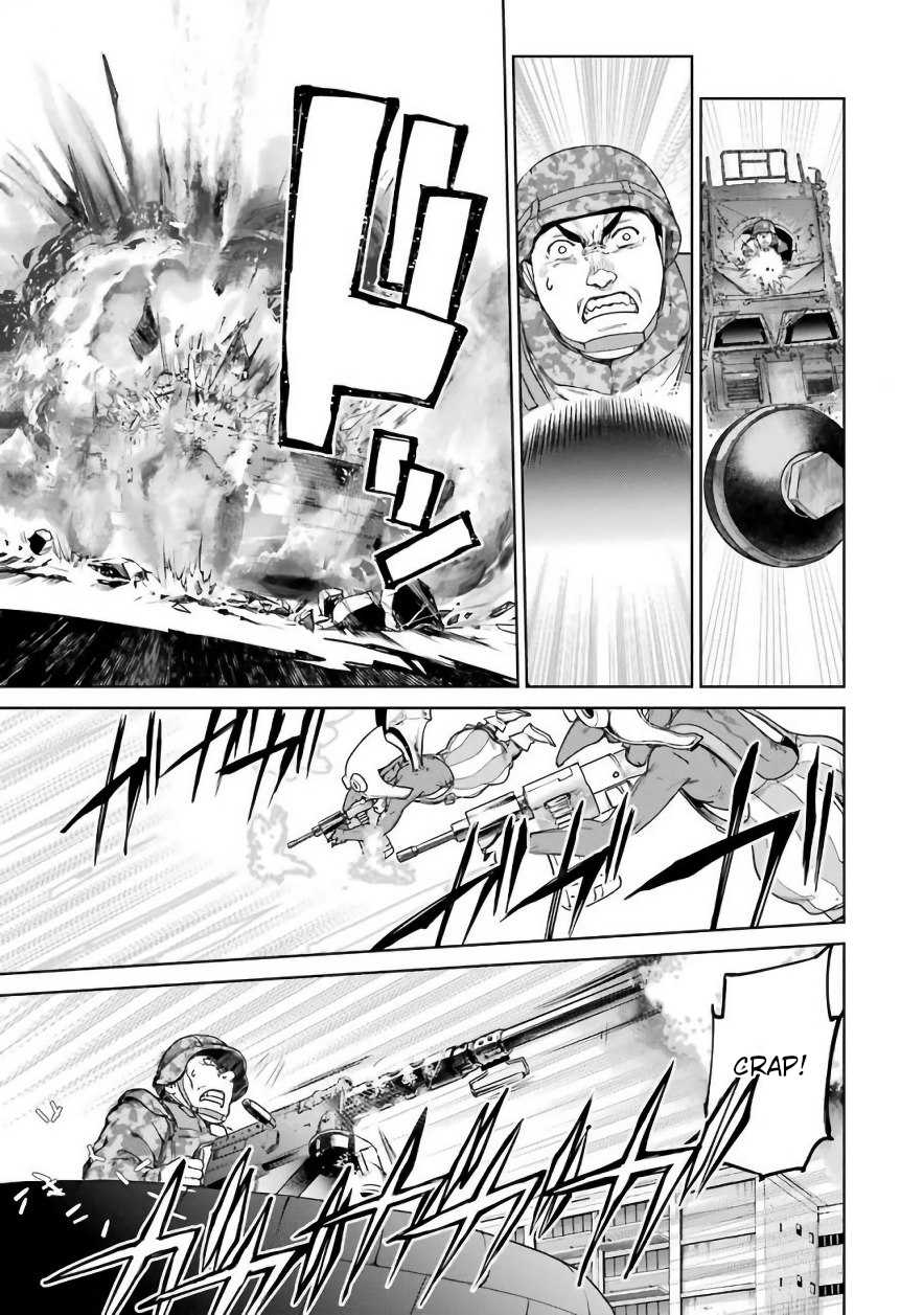 Mahou Shoujo Tokushuusen Asuka Chapter 18 page 14 - Chapter 18: Fight for Life part 3
