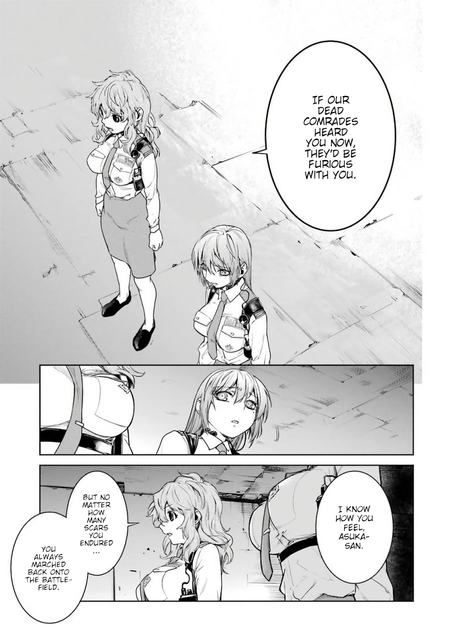 Mahou Shoujo Tokushuusen Asuka Chapter 18 page 24 - Chapter 18: Fight for Life part 3