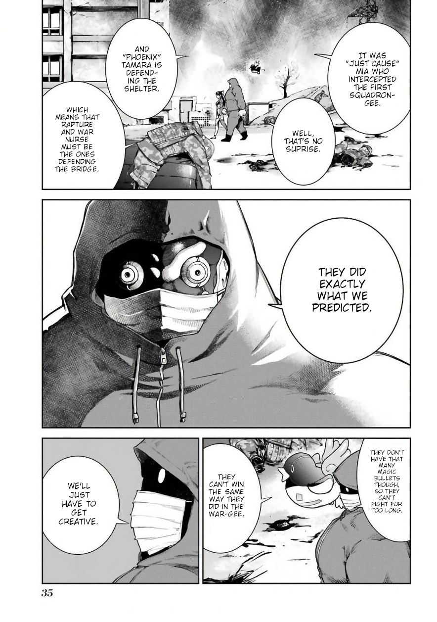 Mahou Shoujo Tokushuusen Asuka Chapter 18 page 34 - Chapter 18: Fight for Life part 3