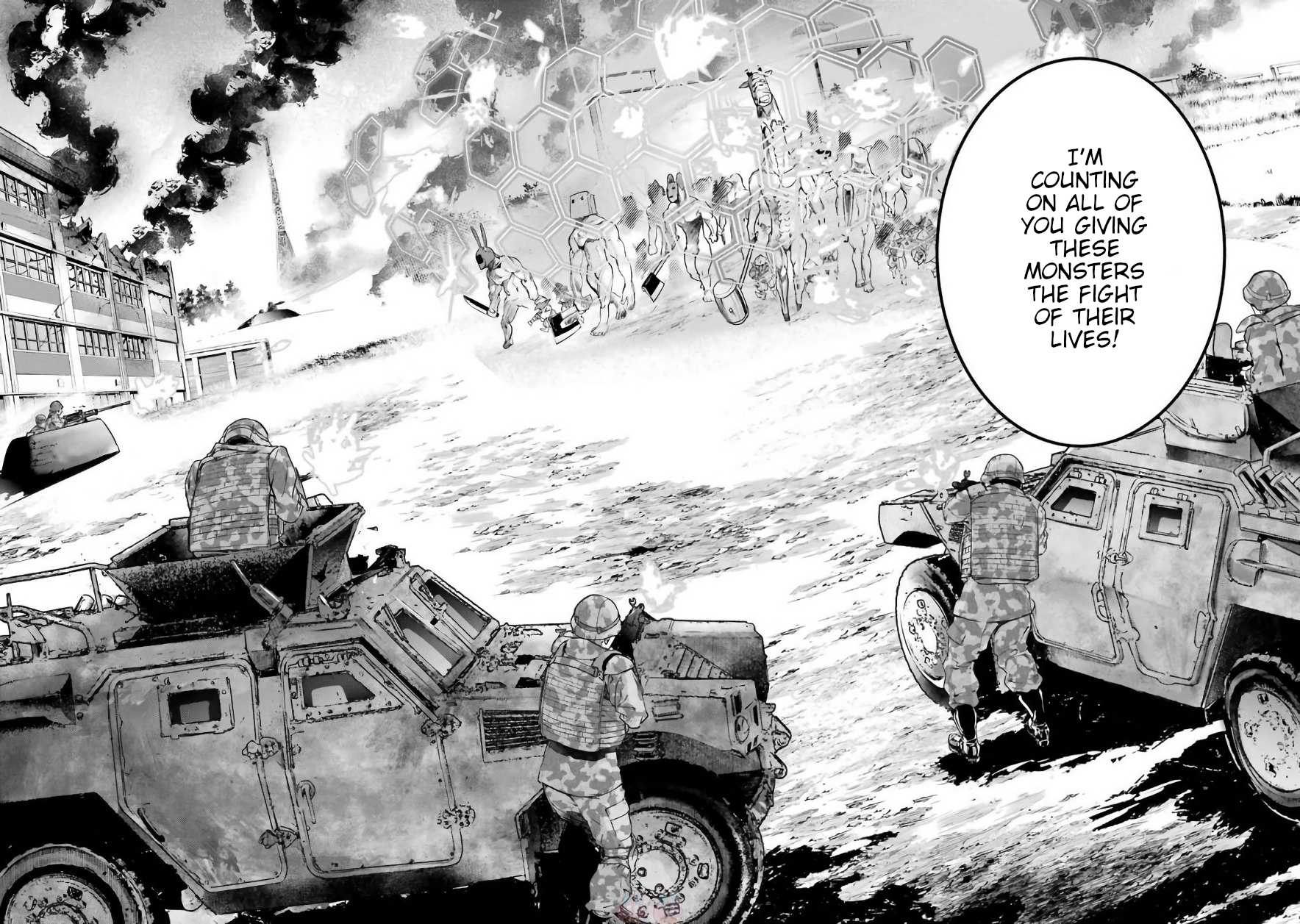 Mahou Shoujo Tokushuusen Asuka Chapter 18 page 8 - Chapter 18: Fight for Life part 3